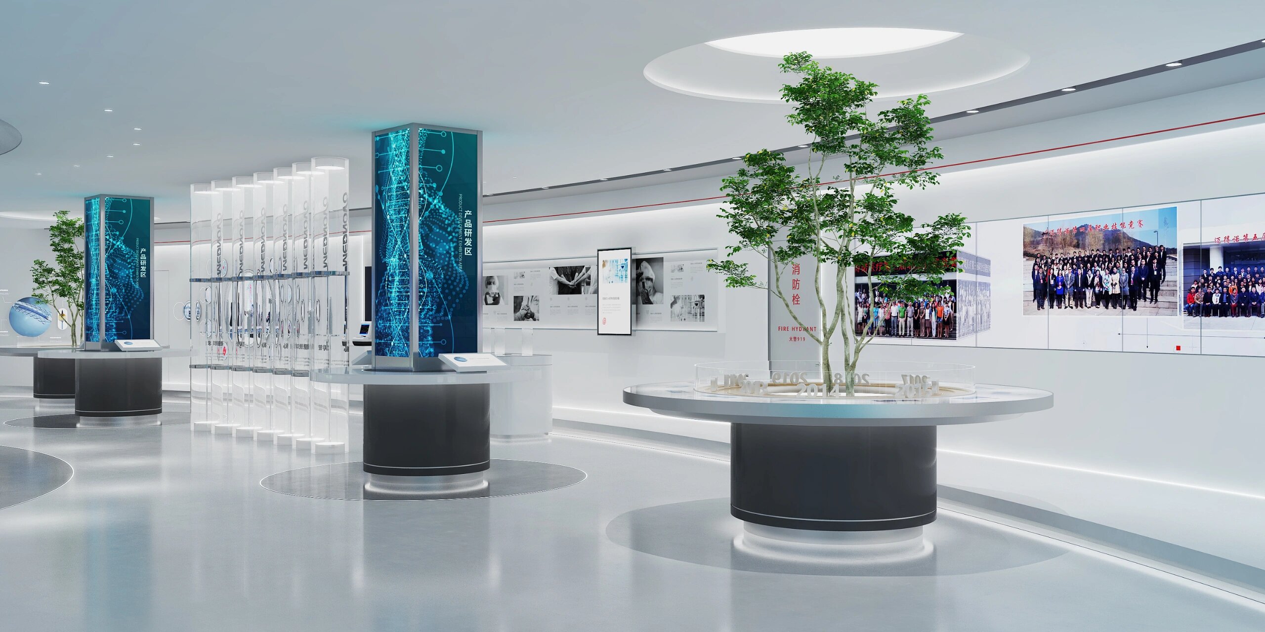 神馬文化生物企業(yè)展廳：三種展示形式彰顯企業(yè)實力